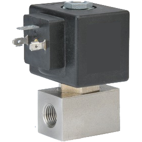 Magnetventil Inox 2W 0-350 bar 1/2'' 24 V DC geschlossen