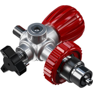 Füllventil entlüftbar DIN 300 - Schlauchanschluss 1/4"