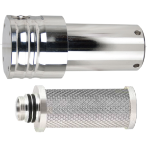 IDE HEPA- Feinstaubfilter komplett am Kompressor Ausgang