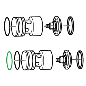 Ventilwartungssatz 2. Stufe T130 390-800L