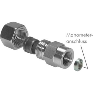 Manometerverschraubung 6Sx 1/2"