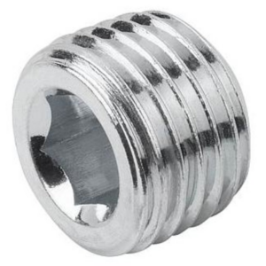 Verschlussschraube, Innensechskant, ohne Bund, R 1/4, MS